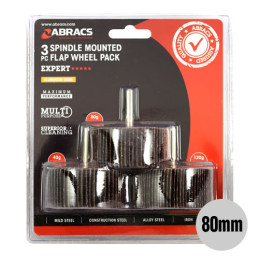 3pc Spindle Mounted Flap...