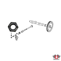 Adjusting nut for valve, M8...