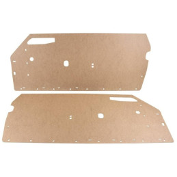 Interior door panel without...